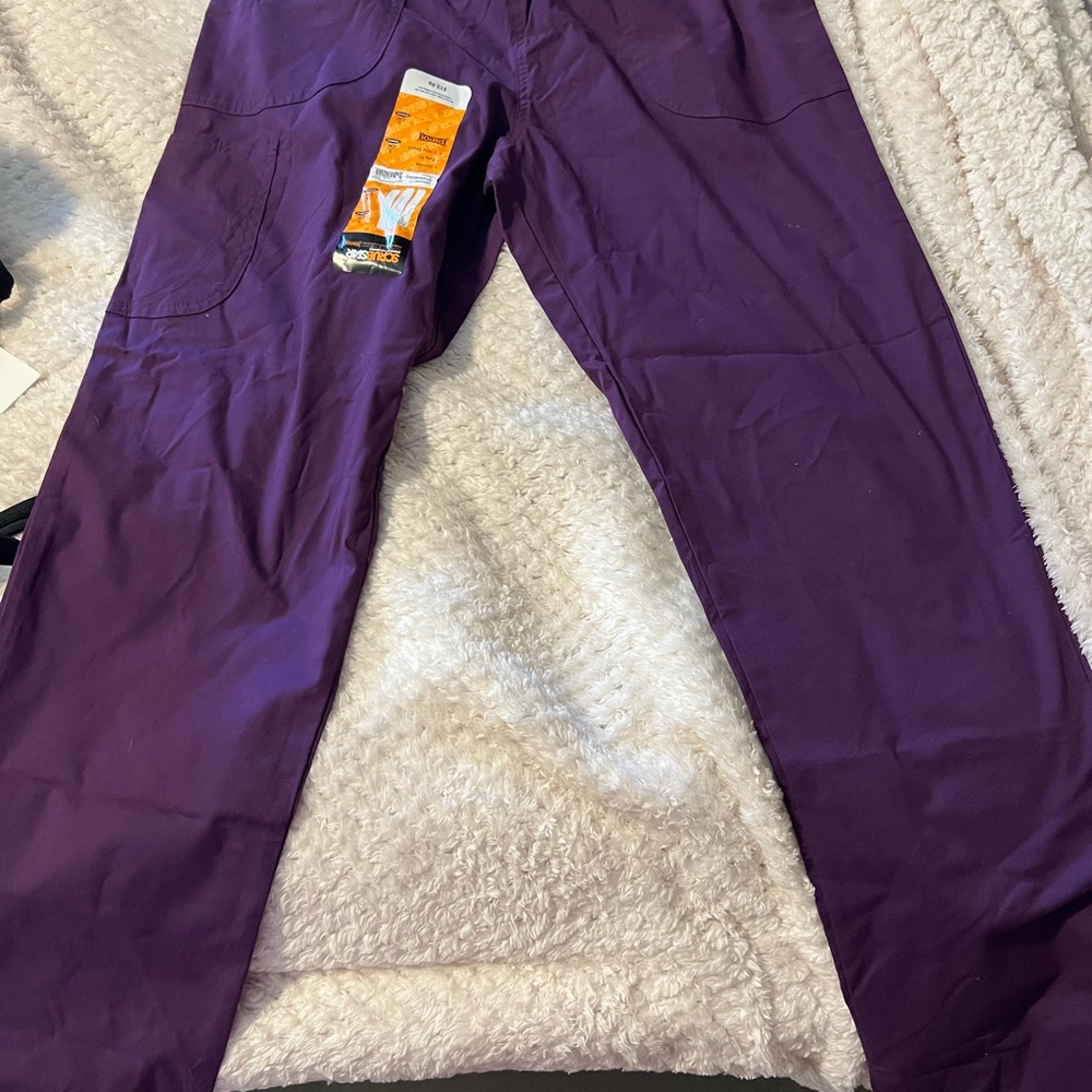 Purple Scrub Bottoms